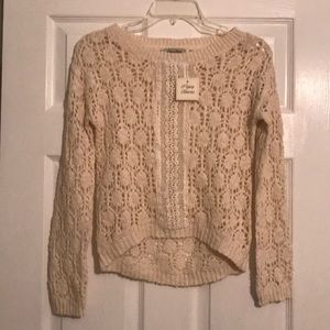 Comfy and cute crochet sweater